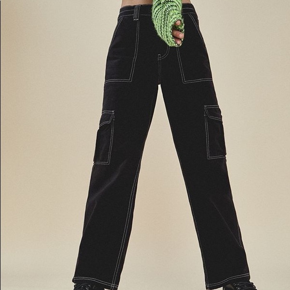 Black UO cargo pant